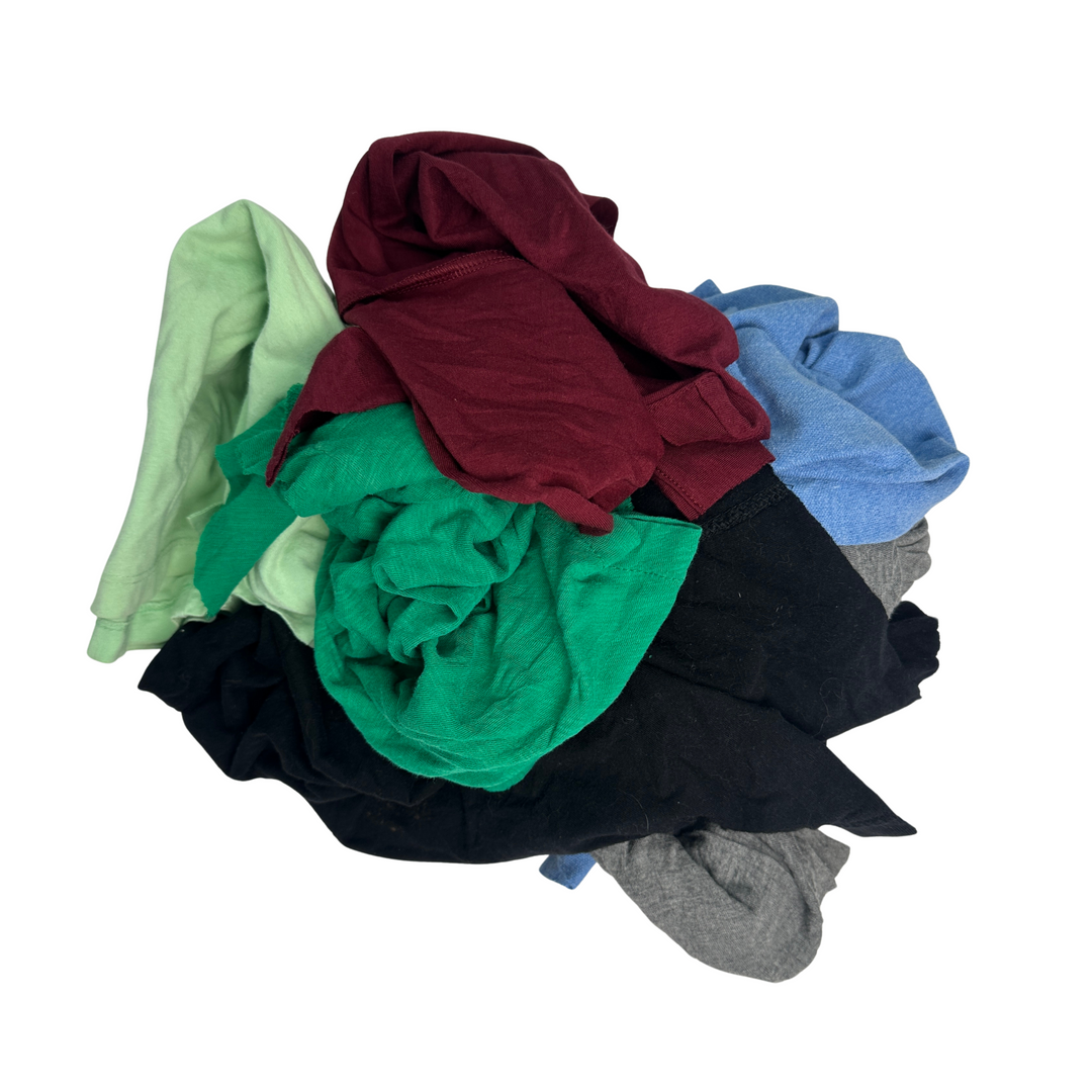 Coloured T-shirt Wipers