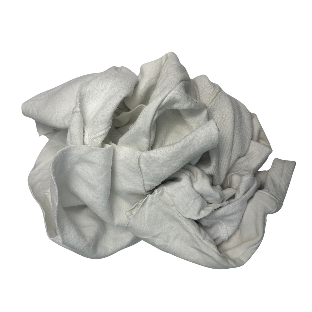 White Fleece Wipers (Sweatshirt)